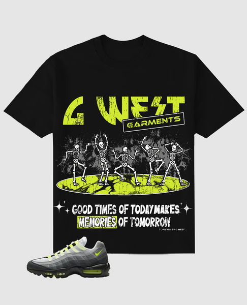 G West Memories Oversized T-Shirt Mens