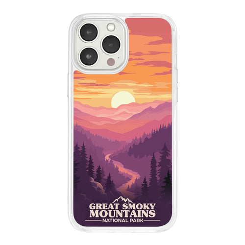 National Parks Great Smoky Mountains HD Apple iPhone 16 Mag-Safe Phone Case