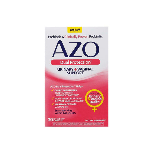 Azo Urinary + Vaginal Support - Capsules - Dual Protection