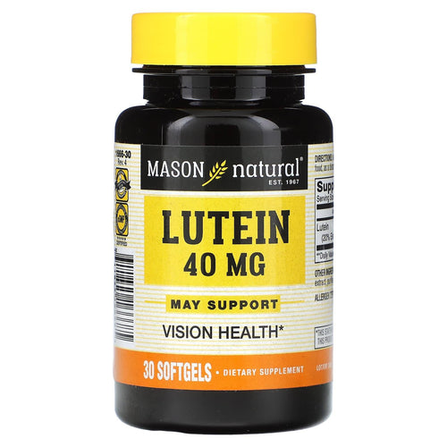 Mason Natural® Lutein 40 mg Ultra Strength – 30 Softgels