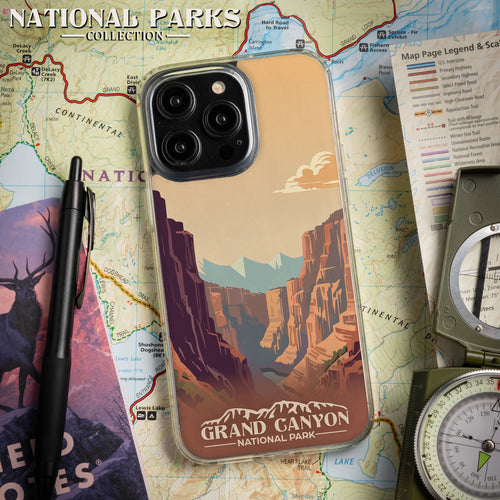 National Parks Grand Canyon HD Apple iPhone 16 Mag-Safe Phone Case