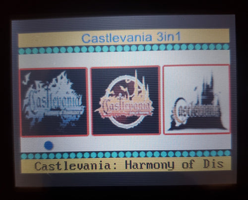 Castlevania Triple Pack Advance GBA Game Cartridge Boy Advance 3 in 1
