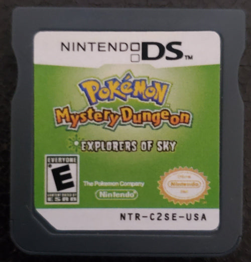 Pokemon Explorers of Sky NDS Video Game Cartridge Nintendo DS 2009