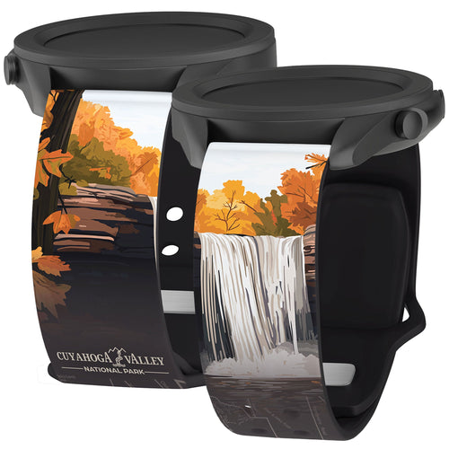 National Parks Cuyahoga Valley HD Watchband for Samsung, Garmin, Fossil, and More