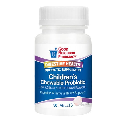 Good Neighbor Pharmacy Children's Chewable Probiotic Fruit Punch Tablets 30ct