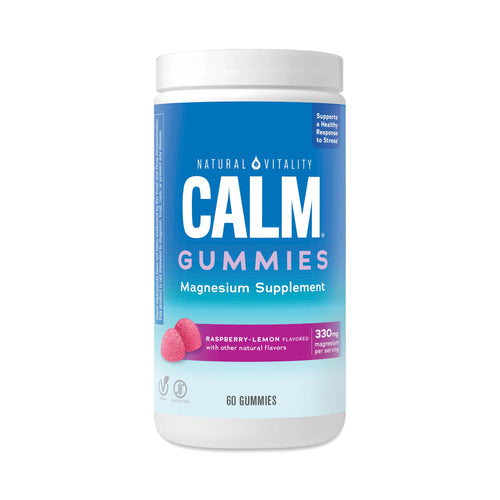 Natural Vitality Calm® Magnesium Supplement – Raspberry Lemon Gummies