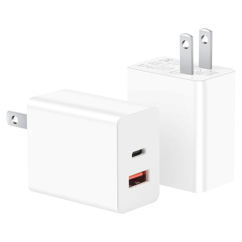 20W Usb-C Wall Charger Block, Usb-C And Usb-Adual-Port Fast Charging,For 17 16 1