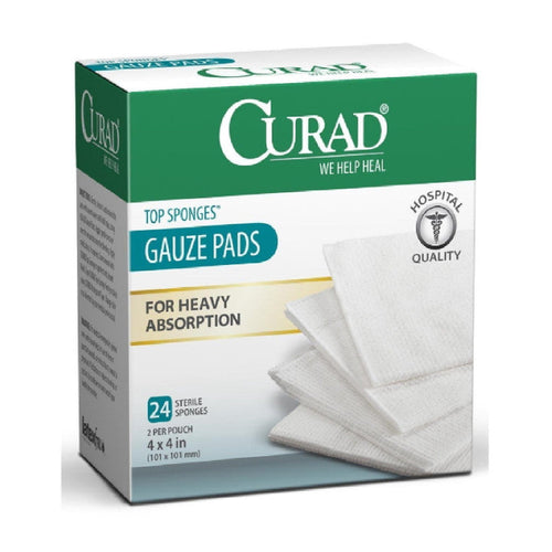 Curad Gauze, Sponge, Post-Op, 4"x4", Sterile