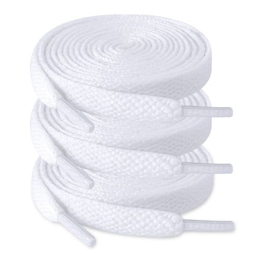 3 Pair Flat Shoe Laces for Sneakers, Shoelaces for Sneakers Athletic Running Sho