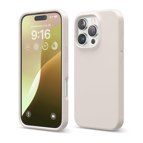 16 Pro Case, Premium Liquid Silicone Case, Full Body Protective Cover, Shockproo