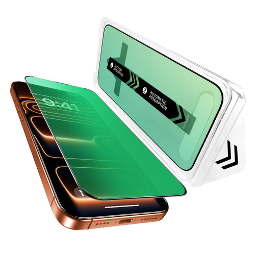 17 Privacy Screen Protector — Anti-Spy Tempered Glass, Anti-Blue Light, No Bubbl