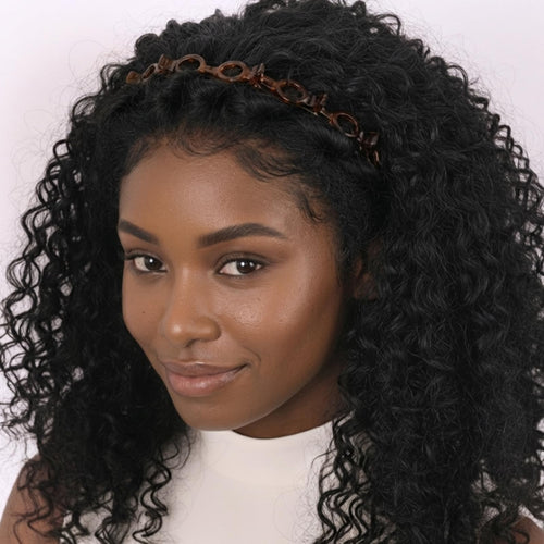 2 Pack Clip Headband for Twisty Bangs, 90s Hair Accessories for Women with 8 Min