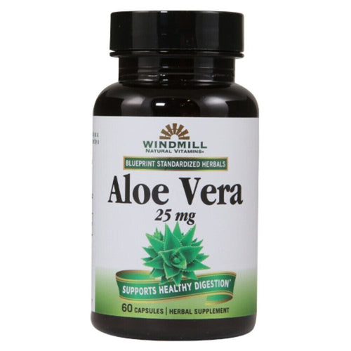 Windmill® Natural Vitamins Aloe Vera 25 mg – Herbal Supplement
