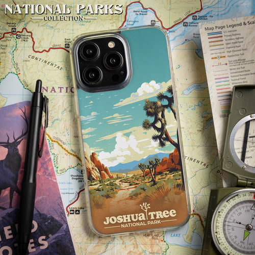 National Parks Joshua Tree HD Apple iPhone 16 Mag-Safe Phone Case