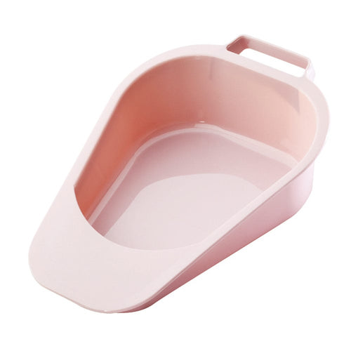 Standard Plastic Bed Pan – 47 oz Capacity – Durable & Disposable Medical Grade