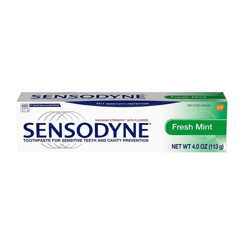 Sensodyne Toothpaste For Sensitive Teeth - Fresh Mint - 4 Oz