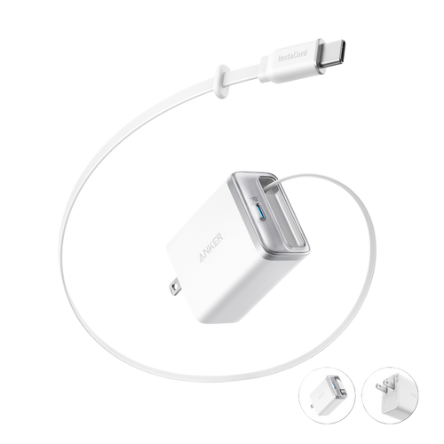 Anker Nano Charger (35W, Built-In Retractable USB-C Cable)