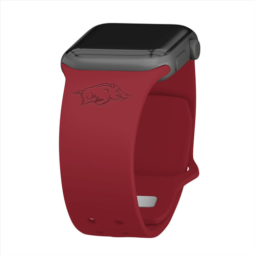 Arkansas Razorbacks Engraved Apple Watch Band