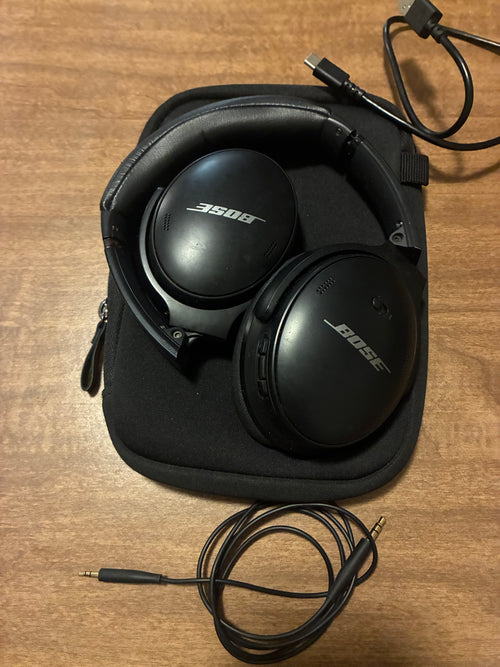 Bose QuietComfort 45 SE Wireless Noise Cancelling Headphones - Black - Used Good