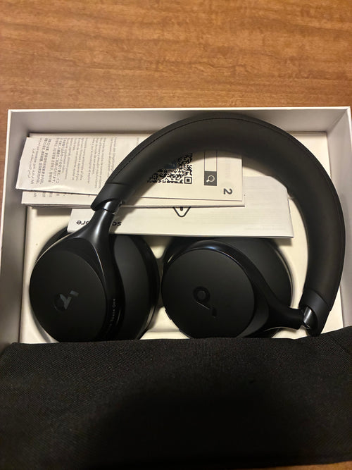 Soundcore Space One Wireless ANC Headphones - Black - Used Good