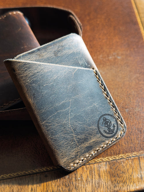 Mariner Wallet - Handmade Full-Grain Leather Fold-Over Wallet | Yarets Leather