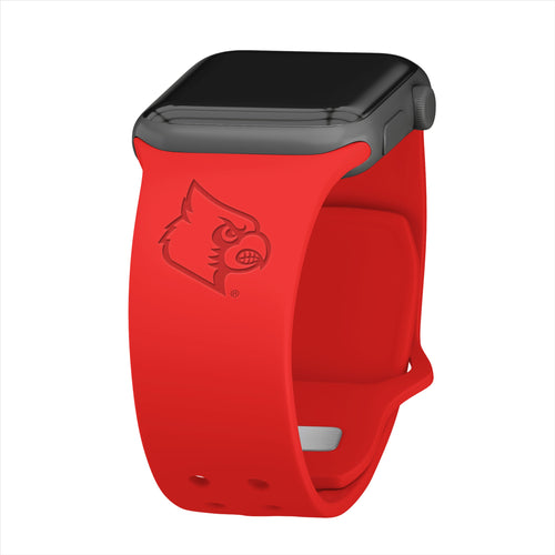 Louisville Cardinals Engraved Apple Watch Band