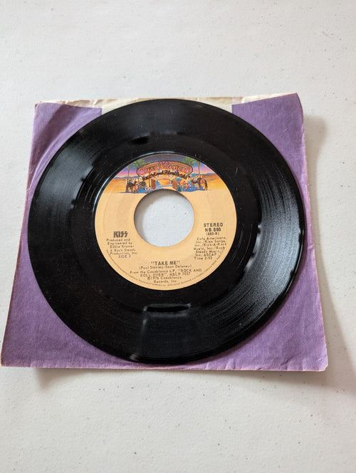 KISS - Calling Dr Love - Take Me NB880 (7 in, 45 RPM, Single, Vinyl Record Album)
