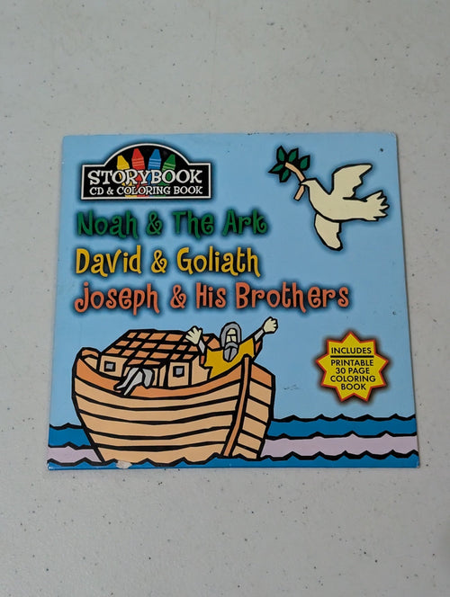 Storybook CD - Noah & The Ark, David & Goliath, Joseph & His Brothers (Children's, CD, 2001)