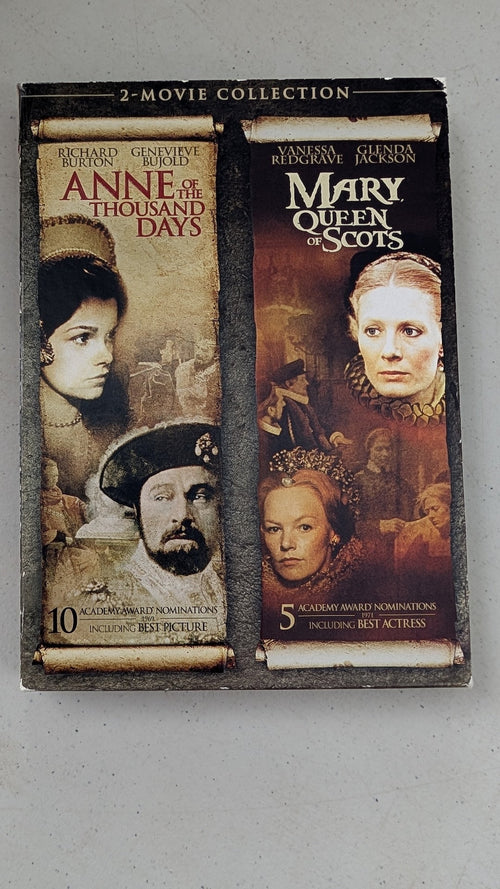 Anne of the Thousand Days / Mary, Queen of Scots (DVD, 1969 / 1971, PG / PG-13) Richard Burton, Geneviève Bujold; Vanessa Redgrave, Glenda Jackson