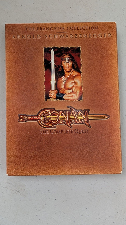 Conan: The Complete Quest (DVD, 1982 / 1984, R / PG) Arnold Schwarzenegger, James Earl Jones; Arnold Schwarzenegger, Grace Jones