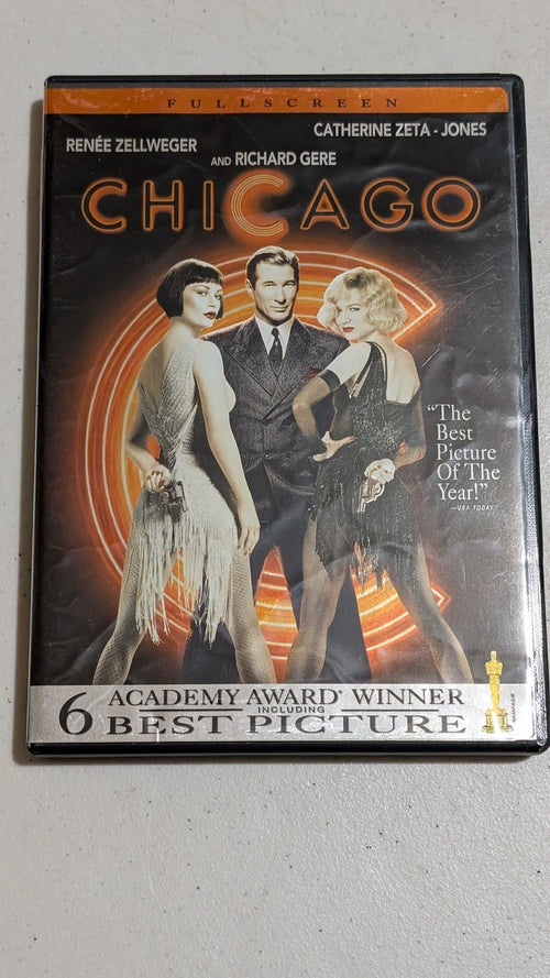 Chicago (DVD, 2002, PG-13) Renée Zellweger, Catherine Zeta-Jones, Richard Gere