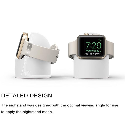 Silicone Charging Stand for Apple Watch Series 11-1 & SE