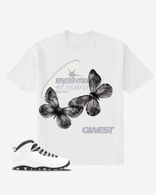 G West Butterfly Oversized T-Shirt Mens