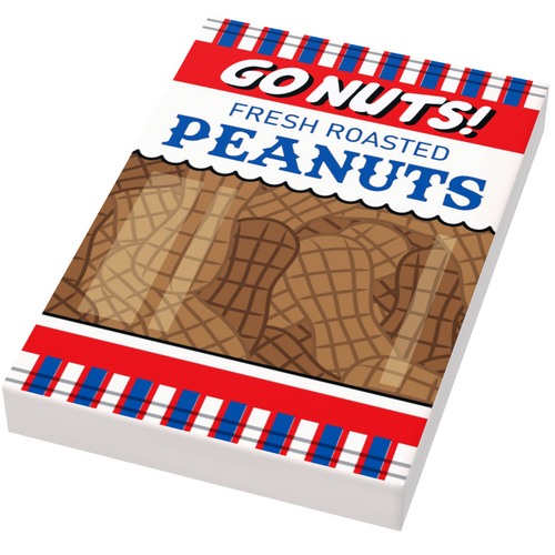 Bag of Peanuts Minifig Snack (2x3 Tile)