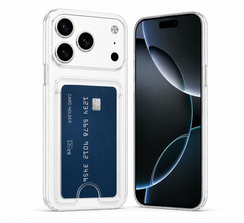 Clear Wallet Case for iPhone 17 Pro