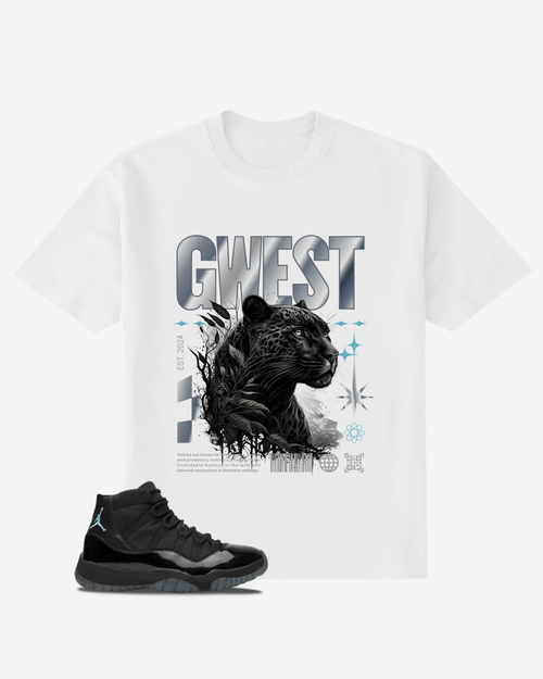 G West Feline Oversized T-Shirt Mens