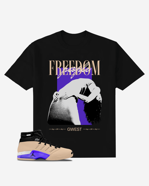 G West Freedom People Oversized T-Shirt Mens