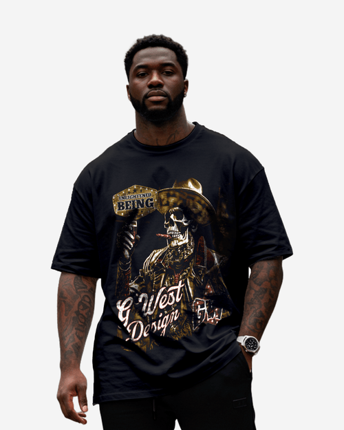 G West Being Enlightened T-Shirt Big and Tall Mens