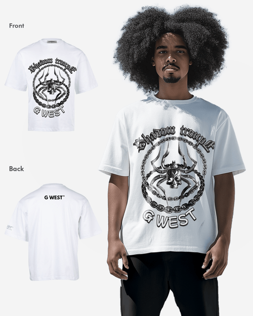 G WEST CHAINED TO THE STING OVERSIZED T-Shirt Mens