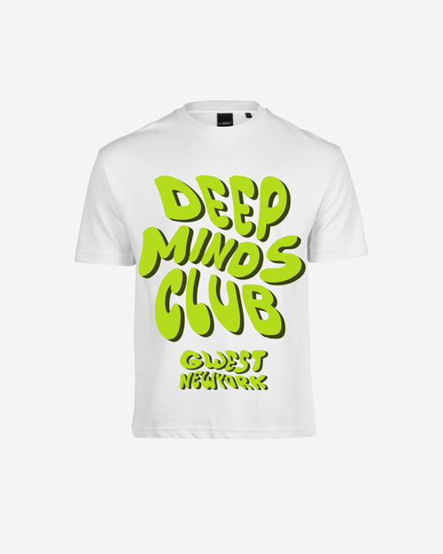G West Mens Deep Minds Club Oversized Tee