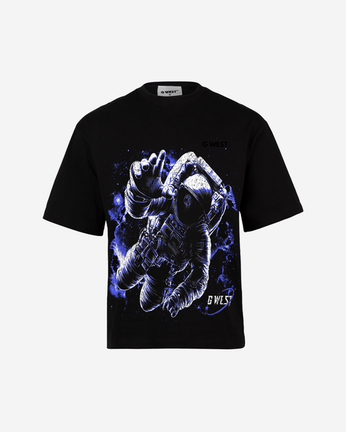 G West Heavy Weight Galaxy Men Premium Oversized Tee