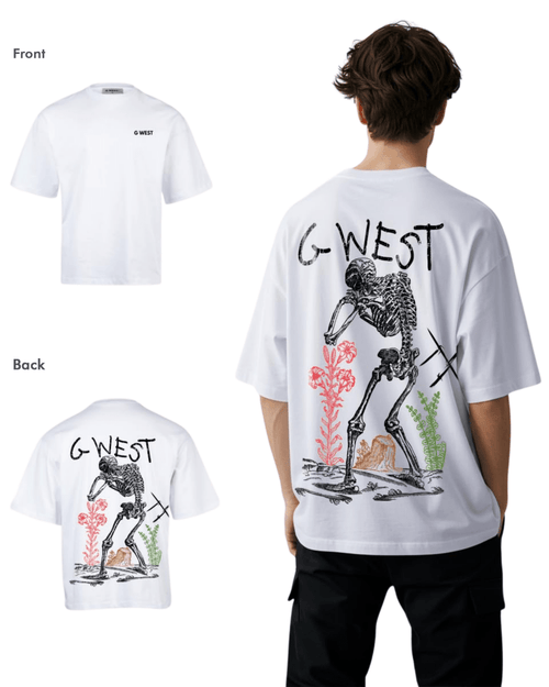 G West Mens Oversized Colors Of Life Tee