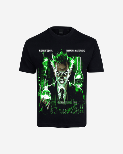G West Mens Midnight Genius Premium Oversized Tee