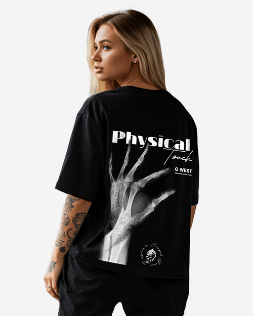 G West Womens Oversized X-Ray Hand Tee