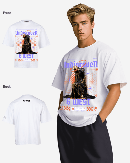 G WEST UNDISCOVER OVERSIZED T-Shirt Mens