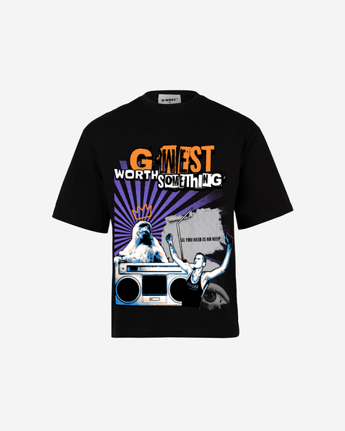 G WEST WORTH SOMETHING OVERSIZED T-Shirt Mens
