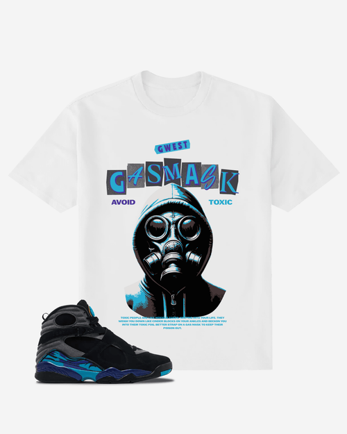 G West Gas Mask Oversized T-Shirt Mens