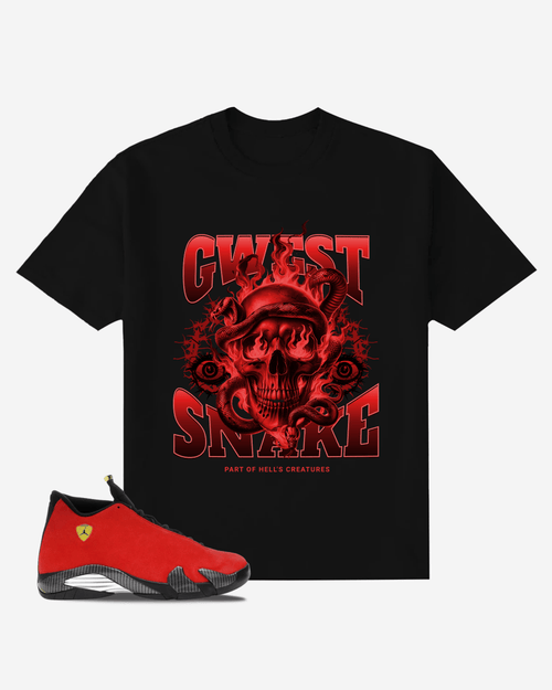 G West Snake Oversized T-Shirt Mens
