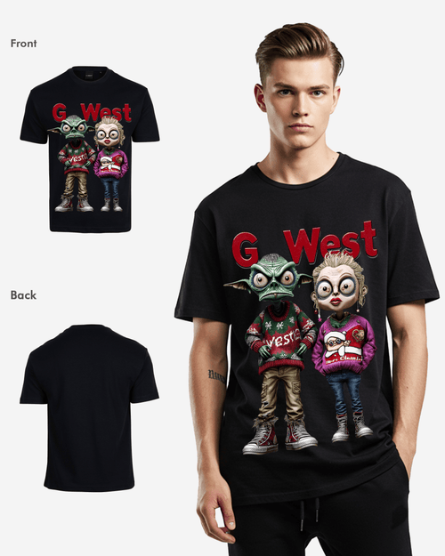 G West Holiday Visitors Oversized T-Shirt Mens