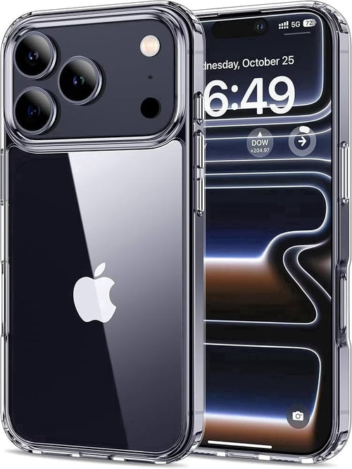 iPhone 17 Pro Case Shockproof Slim Protective Cover Clear